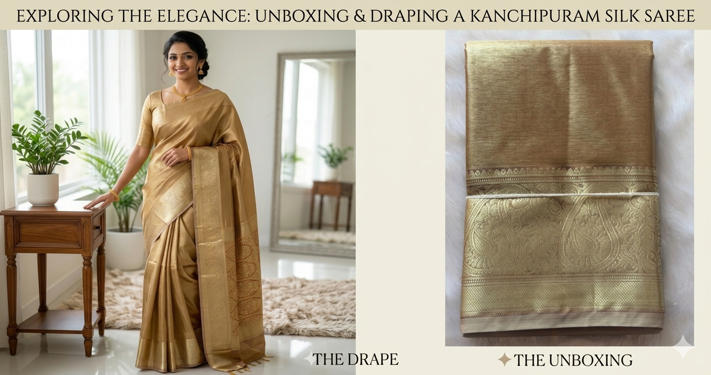 Best Kanchipuram Tissue Silk Saree to Buy in 2026 — KPTIS003 Review & Style Guide