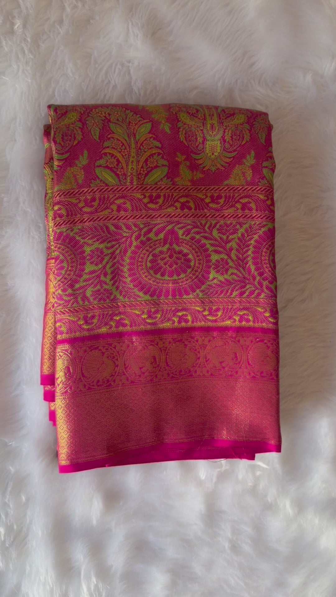 Kanchipuram Pure Silk Saree | 100% Mulberry Silk Real Zari (KPPS003)